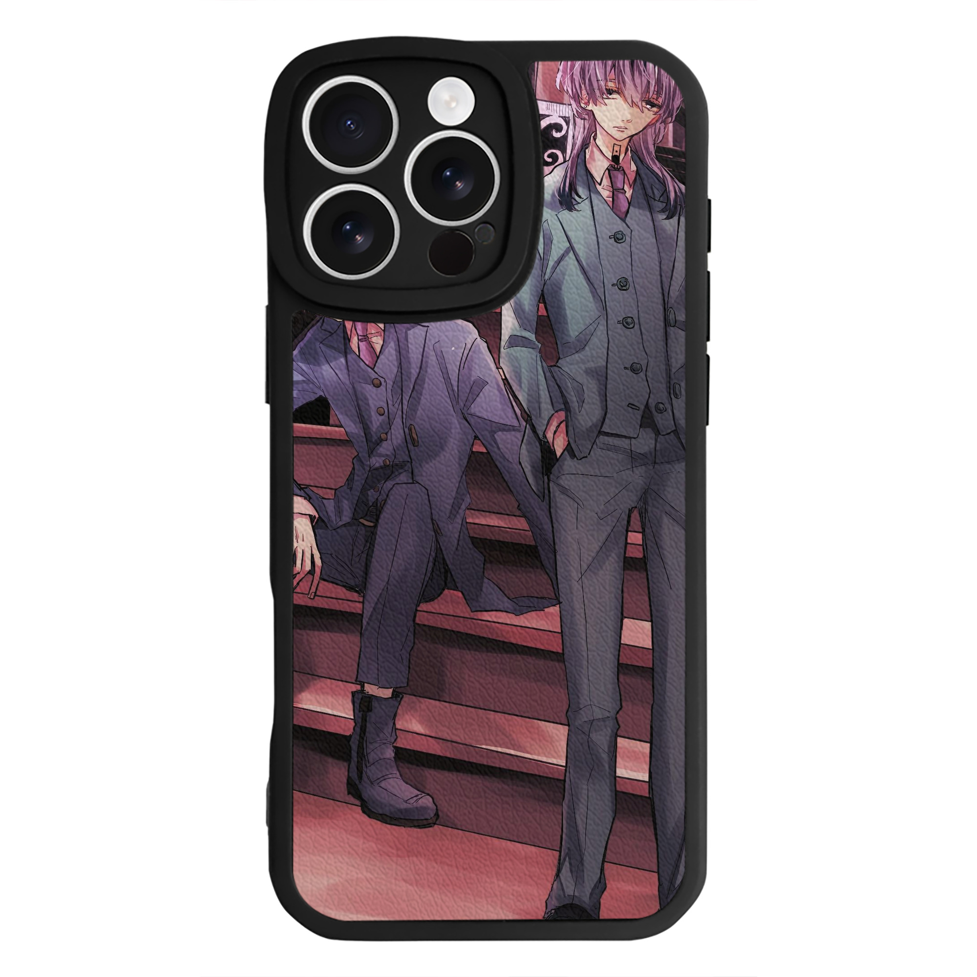（画像用） 東京リベンジャーズ Tokyo Revengers 【iPhone 16シリーズ対応】シリコンスマホケース（レザー調） 材質：シリコン